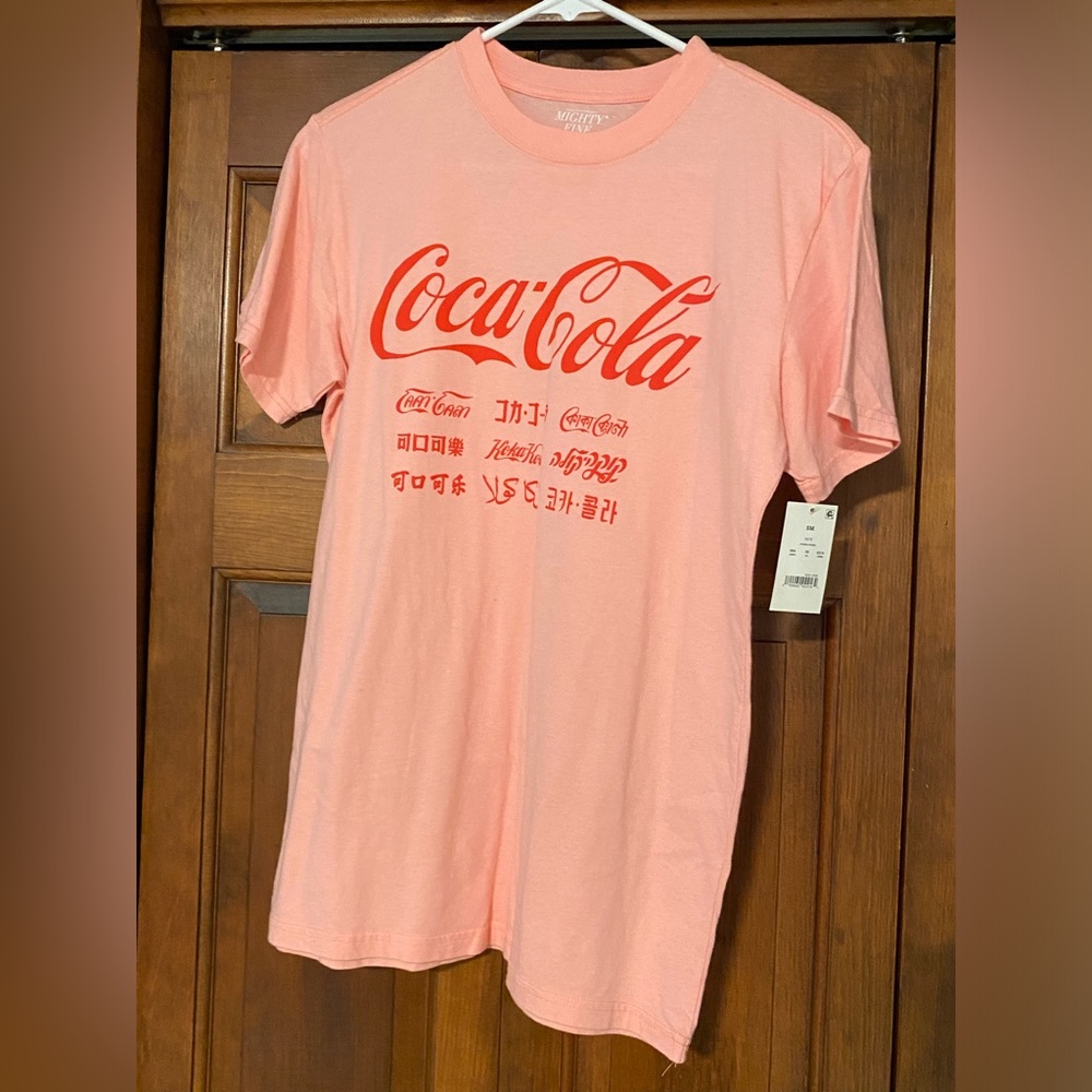 Coca-Cola Pink Graphic T-Shirt